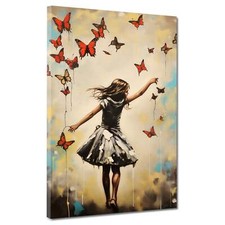 Quadro stampa su tela astratto