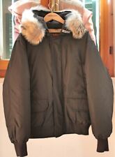 Giubbino Woolrich uomo Parka corto / Bomber nero tg. S nuovo originale USA 