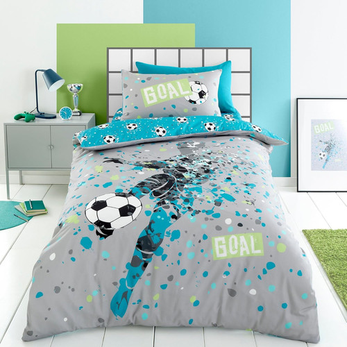 Biancheria letto blue aqua - biancheria, da