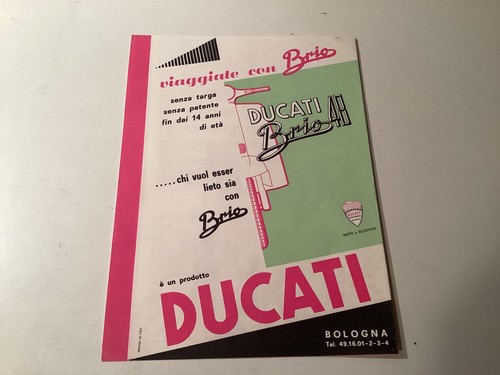 Ducati depliant brio - brio, 48