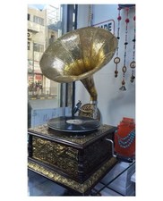 Vintage HMV Gramophone Fully