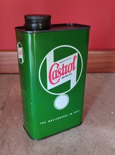 Lattina vintage olio Castrol -