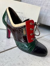 LUCIANO PADOVAN Scarpe Francesine Donna Con Tacco Tg 35,5 Con Sacchetto
