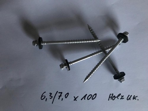 100 viti forate per pannelli