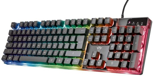 Tastiera gaming cablata usb - tastiera,