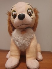 Peluche LILLI e il vagabondo pupazzo Disney 30 cm cartone animato da collezione.