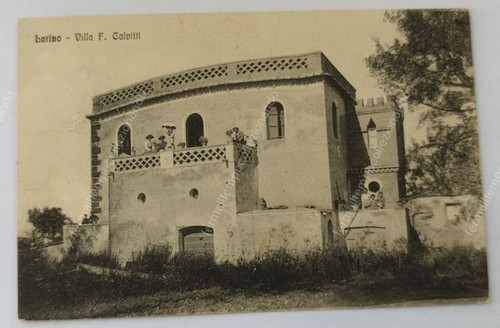 Ca794 cartolina larino villa - cartolina,