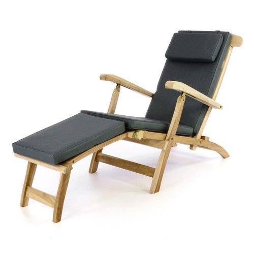 Divero sedia sdraio deckchair - sedia,