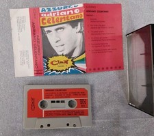 ADRIANO CELENTANO- Azzurro MC  CASSETTA Tape NAS-1 RARA Stampa CLAN