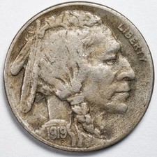 1919-S Buffalo Nickel San