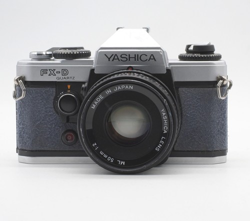 Yashica quartz silver - fx-d,