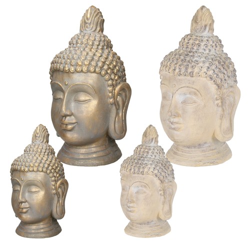 Testa buddha statua - testa, di