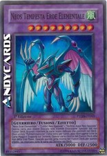 NEOS TEMPESTA EROE ELEMENTALE (Elemental Hero Storm) Super R • PTDN IT043 • 1Ed