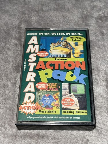 Amstrad action pack cassetta - amstrad,