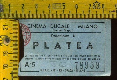 Biglietto anni teatro - 50,