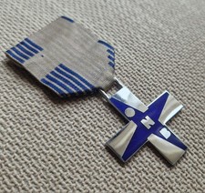 Medaglia Distintivo Spilla Croce ONB Opera Nazionale Balilla Guerra Italia 