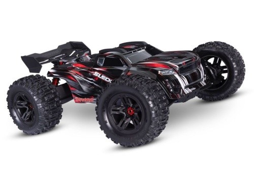Traxxas sledge 4x4 belted - traxxas,
