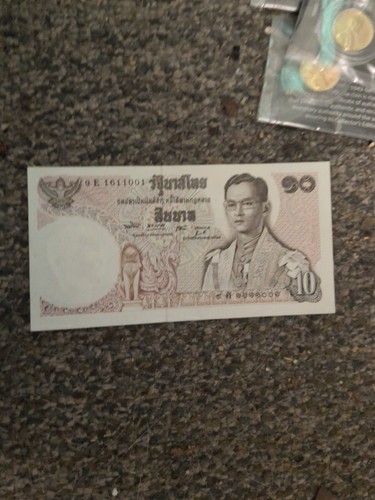 Banknote thailand 10 baht - ], banknote,