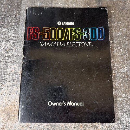 Yamaha electone organ 500 - organ, fs-500