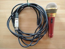 Microfono SONY F-V55 con cavo ITT CANNON XLA-3-100 da 5 metri - NON TESTATO