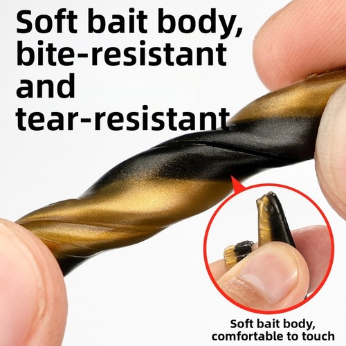 20pcs esca silicone loach - 10/20pcs,