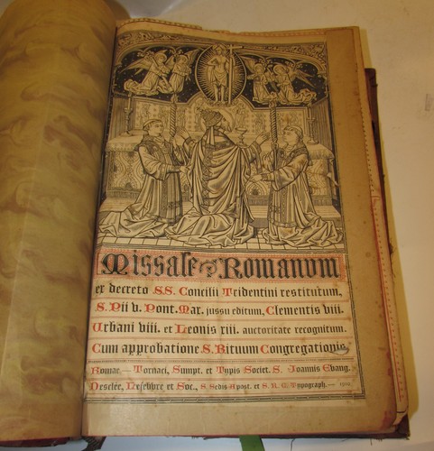Missale romanum decreto - missale,
