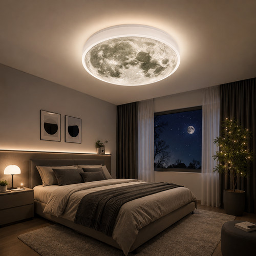 Maka plafoniera led luna 48w - plafoniera,