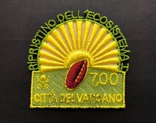 Francobollo adesivo Vaticano 2022 ripristino ecosistema poliestere TIMBRO/ stamp