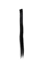 1 CLIP Extension Striscia Liscia Nera YZF-P1S25-1 65cm Allungamento Capelli