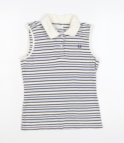 Polo donna fred - perry, bianca