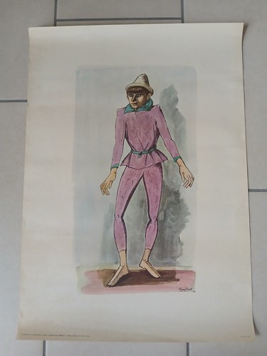 Poster vintage 1981 pinocchio - 1981,