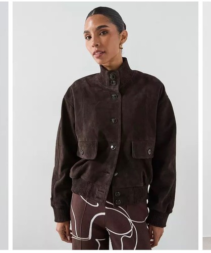 Giacca donna camoscio - in,