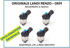 INIETTORI GPL ORIGINALI ALFA ROMEO GIULIETTA e MITO 1.4 tb 120cv - Tappo BLU