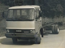 FOTOGRAFIA ORIGINALE D'EPOCA AUTOCARRO IVECO GAMMA Z MOD. 109.14 (A11)