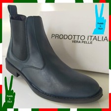 STIVALI UOMO VERA PELLE STIVALETTI BEATLES 40  41 42 43 44 45   75 EURO  vv