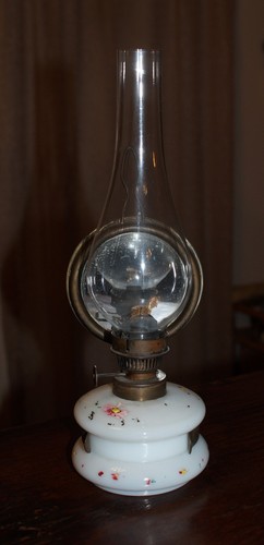 Antica lampada lume - lume, olio