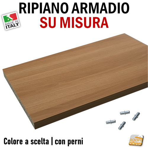 Ripiano armadio misura - su,