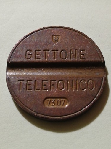 Gettone telefonico 7307 esm - telefonico,