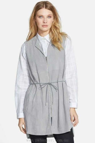 Lafayette 148 gilet - in, pelle
