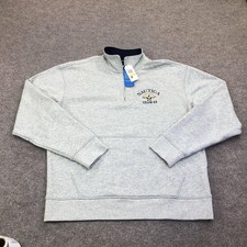 Felpa nautica uomo grigio - felpa,