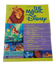The Magic of Disney Spartiti pianoforte facili accordi testi Big Note 13 Brani