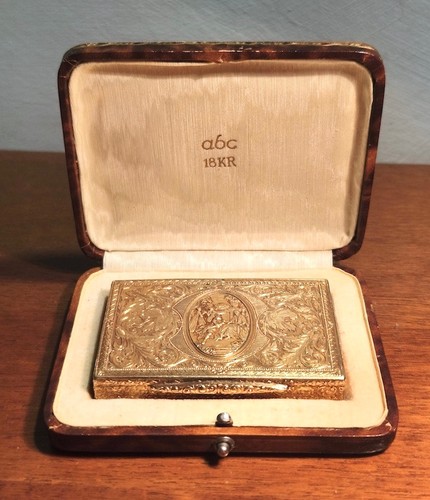 Tabacchiera snuff box scatola - snuff,