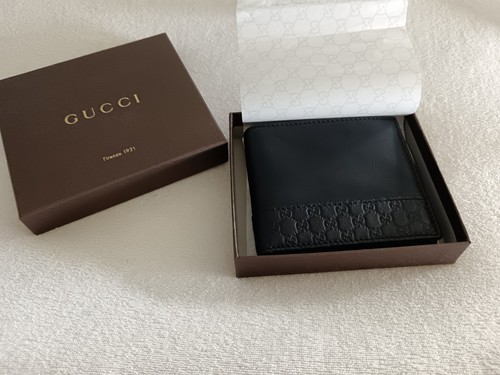 Gucci portafoglio bluscuro - portafoglio,