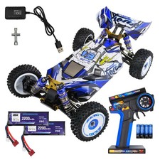 RC Buggy 1:12 B12B V2 124017 Brushless 2.4G Metallo 4WD 75km/h Tuning 2x Batteria