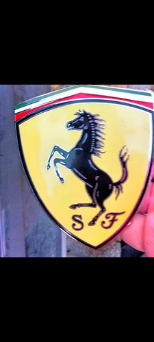 Scudetto stemma ceramica
