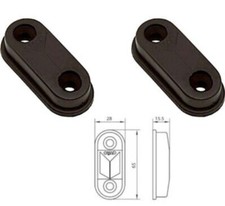 FERMASCURI BLOCCA SCURI BALCONI MAGNETICI 65x28x18h mm 2 pezzi