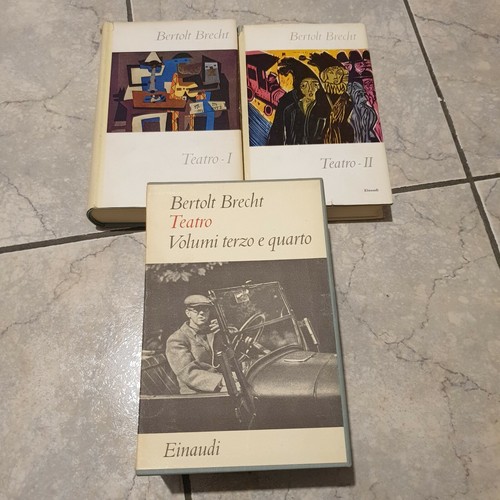 Brecht teatro einaudi - brecht,