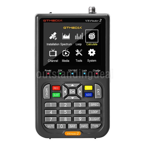Finder dvb s2x misuratore - v8,