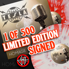 New signed tesla - new, homage