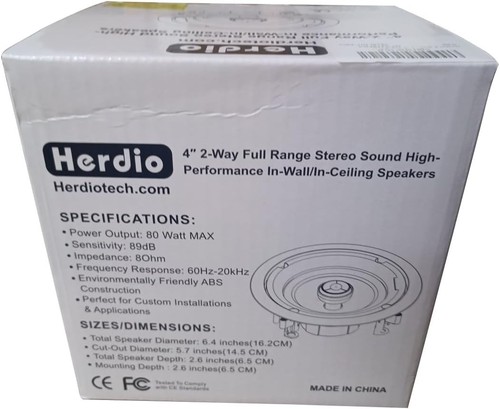 Herdio hcs418 160w - 4",